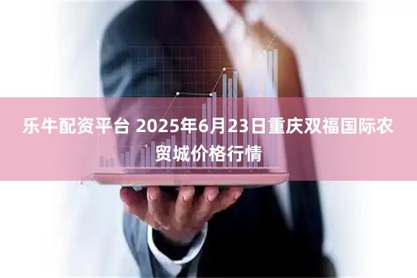 乐牛配资平台 2025年6月23日重庆双福国际农贸城价格行情
