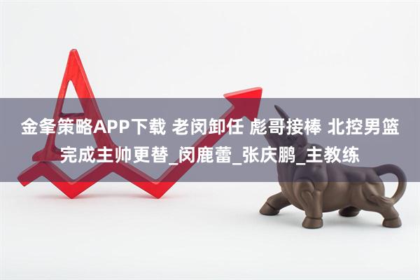 金夆策略APP下载 老闵卸任 彪哥接棒 北控男篮完成主帅更替_闵鹿蕾_张庆鹏_主教练