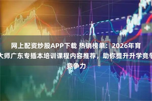 网上配资炒股APP下载 热销榜单：2026年育教大师广东专插本培训课程内容推荐，助你提升升学竞争力