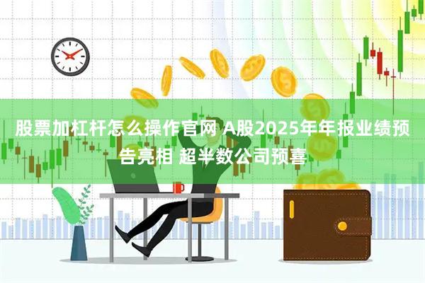 股票加杠杆怎么操作官网 A股2025年年报业绩预告亮相 超半数公司预喜